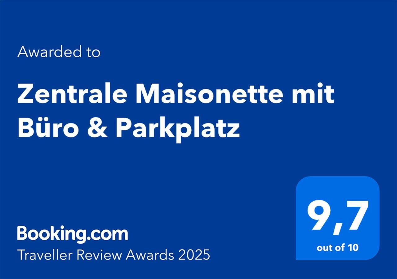 Zentrale Maisonette Mit Buero & Parkplatz Griesheim  Exterior photo